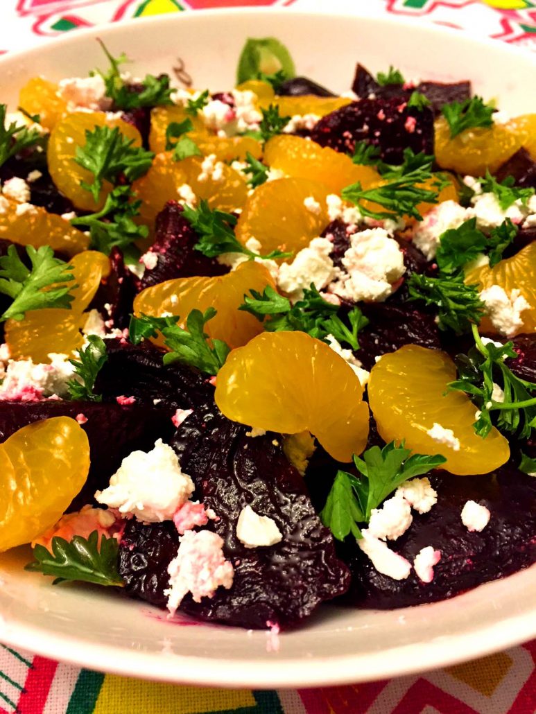 Roasted Beet Salad With Feta Cheese And Oranges Melanie Cooks - How To Make A Flavorful Beet Salad With Feta Cheese